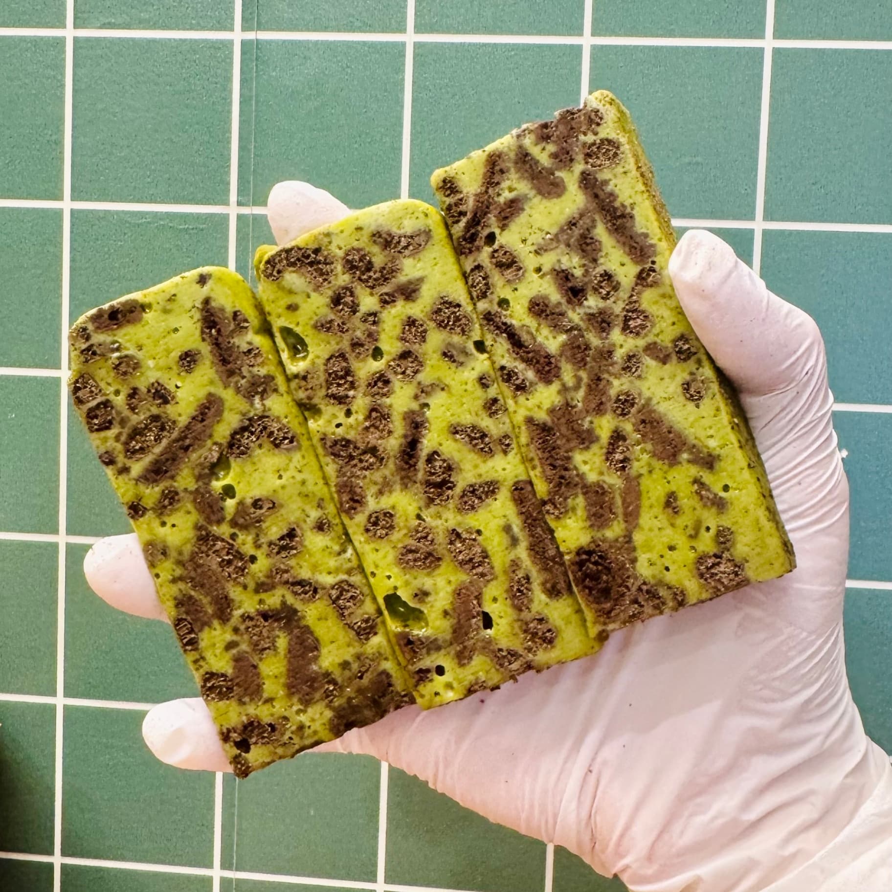 말차 오레오 쫀득쿠키바 3개 묶음