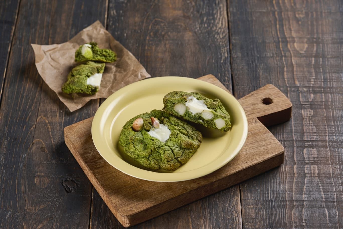 말차 마카다미아 르뱅쿠키