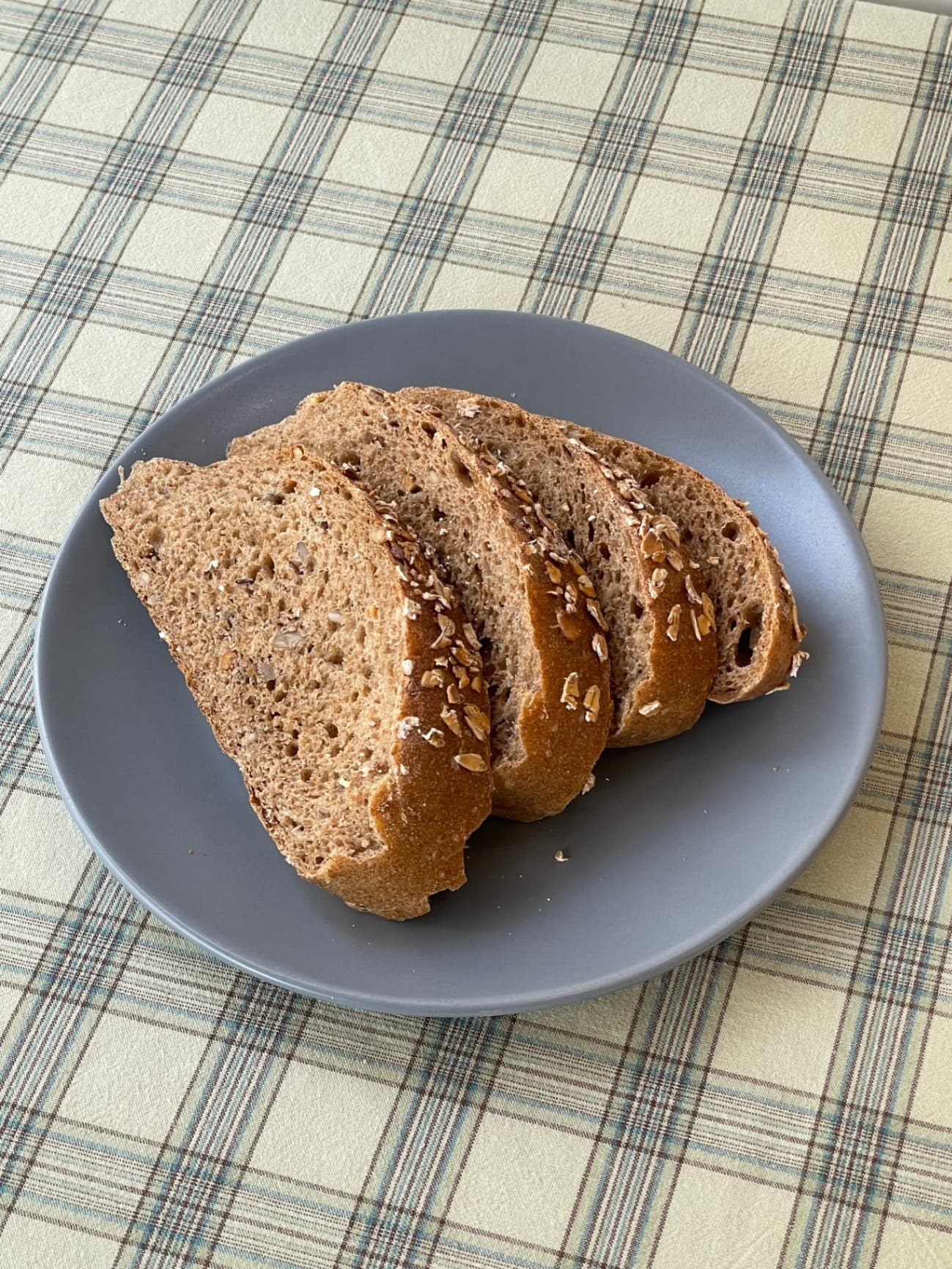 99%통밀 오트밀 깜빠뉴