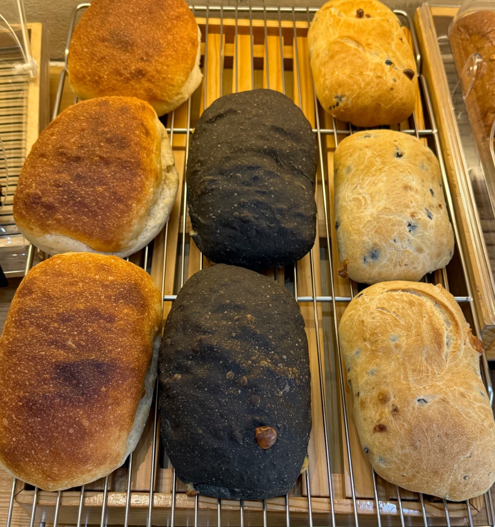 먹물 치즈 치아바타