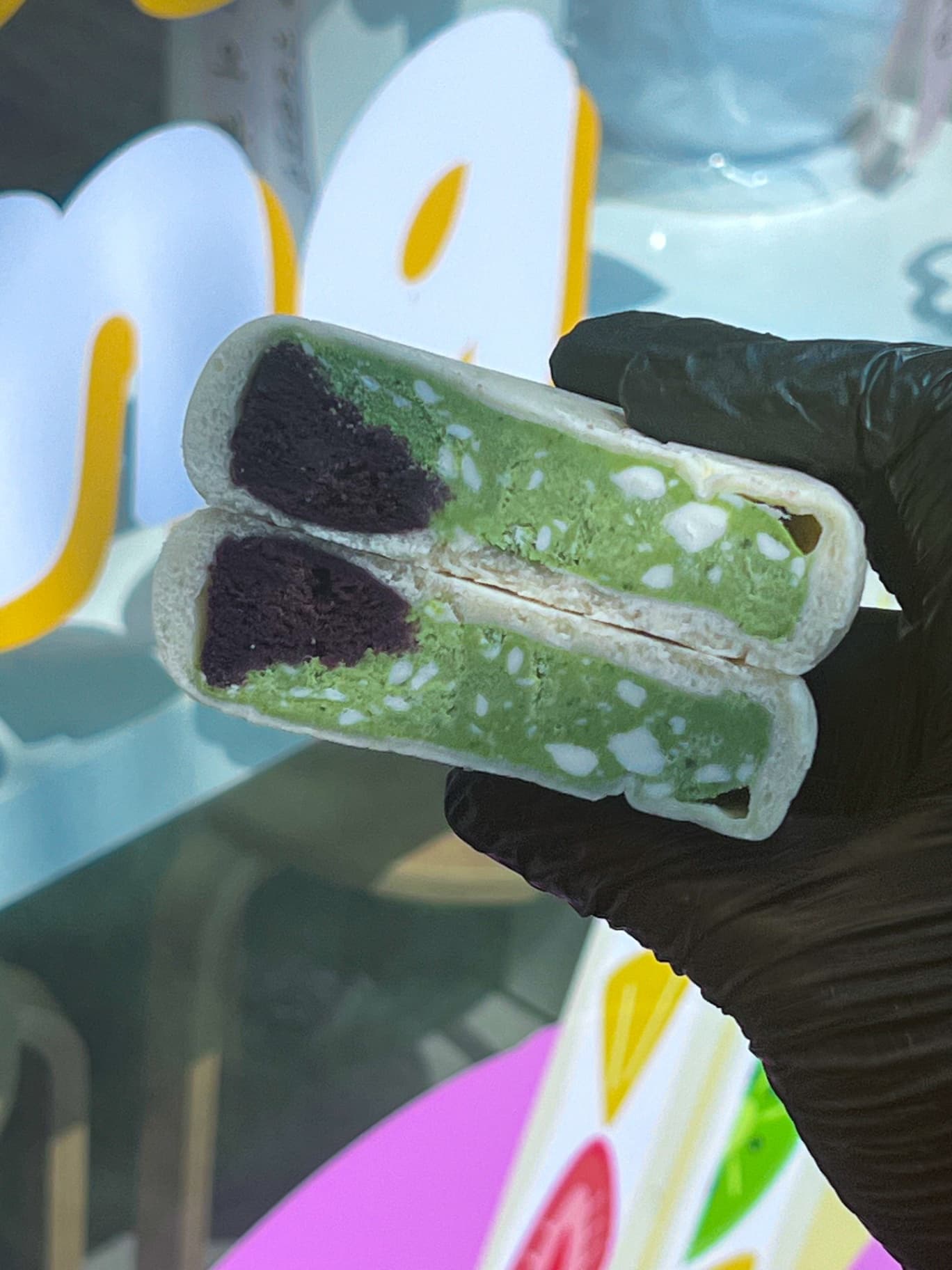 말차브라우니 쫀득모찌빵