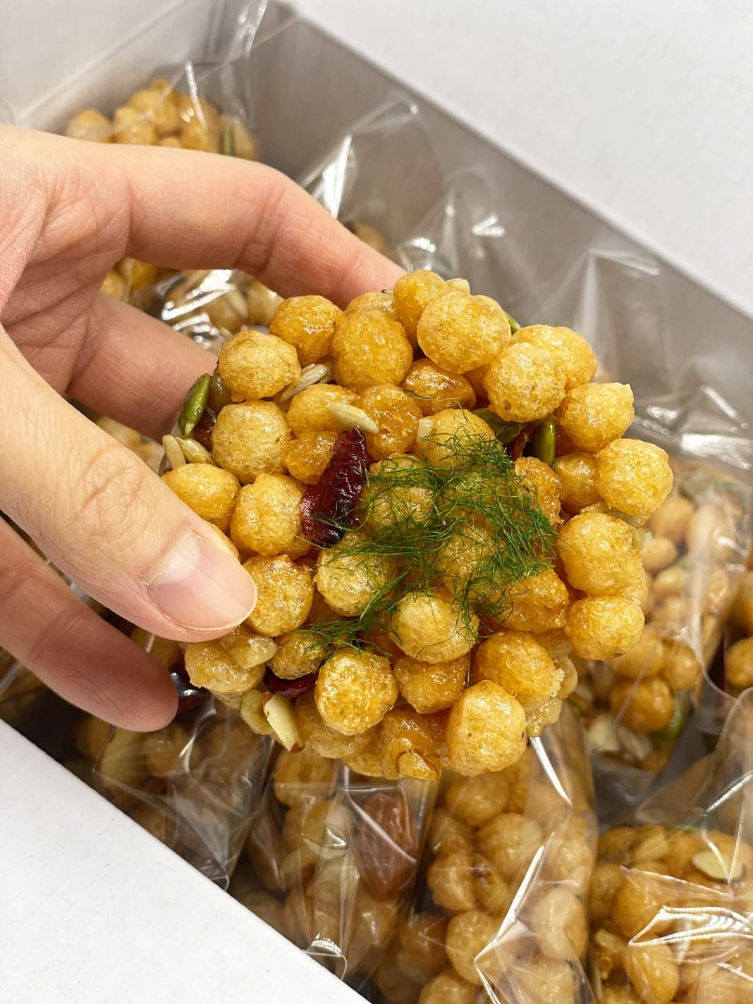 강화질시루 쌀로만든 오란다 쌀알알이강정 글루텐프리 비건 영양간식 / 부모님선물 명절선물 기업선물 강정세트