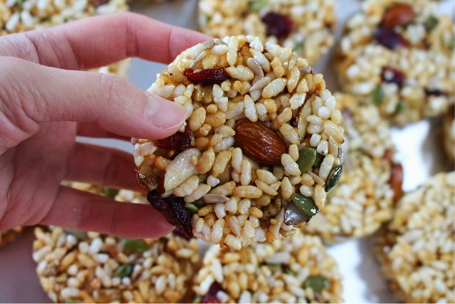 강화질시루 구운쌀강정 글루텐프리 비건 영양간식 / 부모님선물 명절선물 기업선물 강정세트