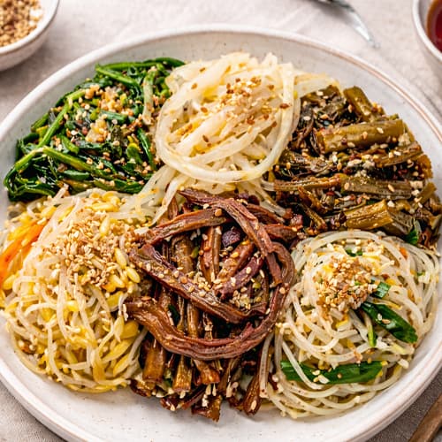 4-6종 나물세트 - 순수한반찬