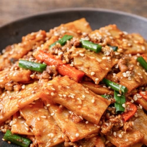 간장어묵볶음 - 순수한반찬