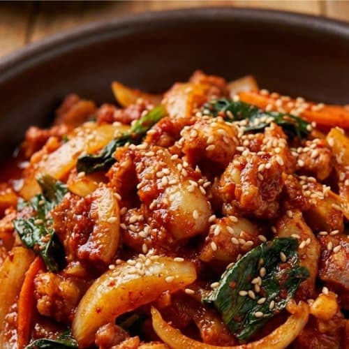 국내산 오돌뼈 볶음 - 순수한반찬