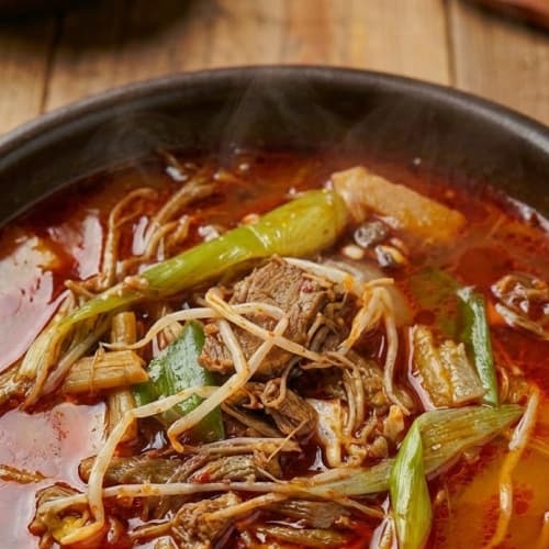 소고기육개장(급냉) - 순수한반찬