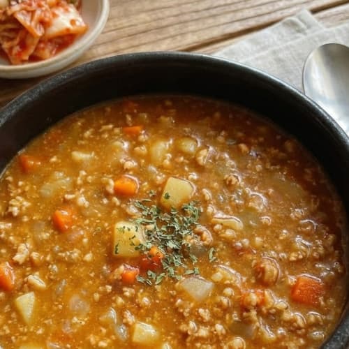 민찌카레(급냉) - 순수한반찬