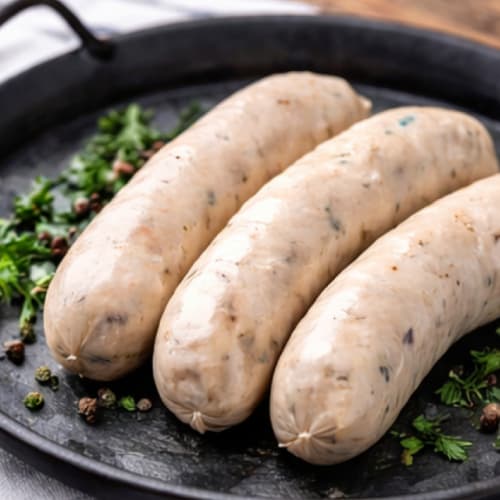 울산배 브랏부어스트 수제 화이트소세지