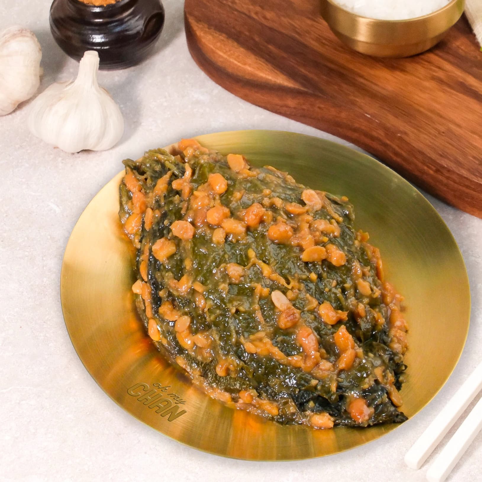 오마이찬 된장깻잎 장아찌 - 깊고 진한 맛 건강 반찬