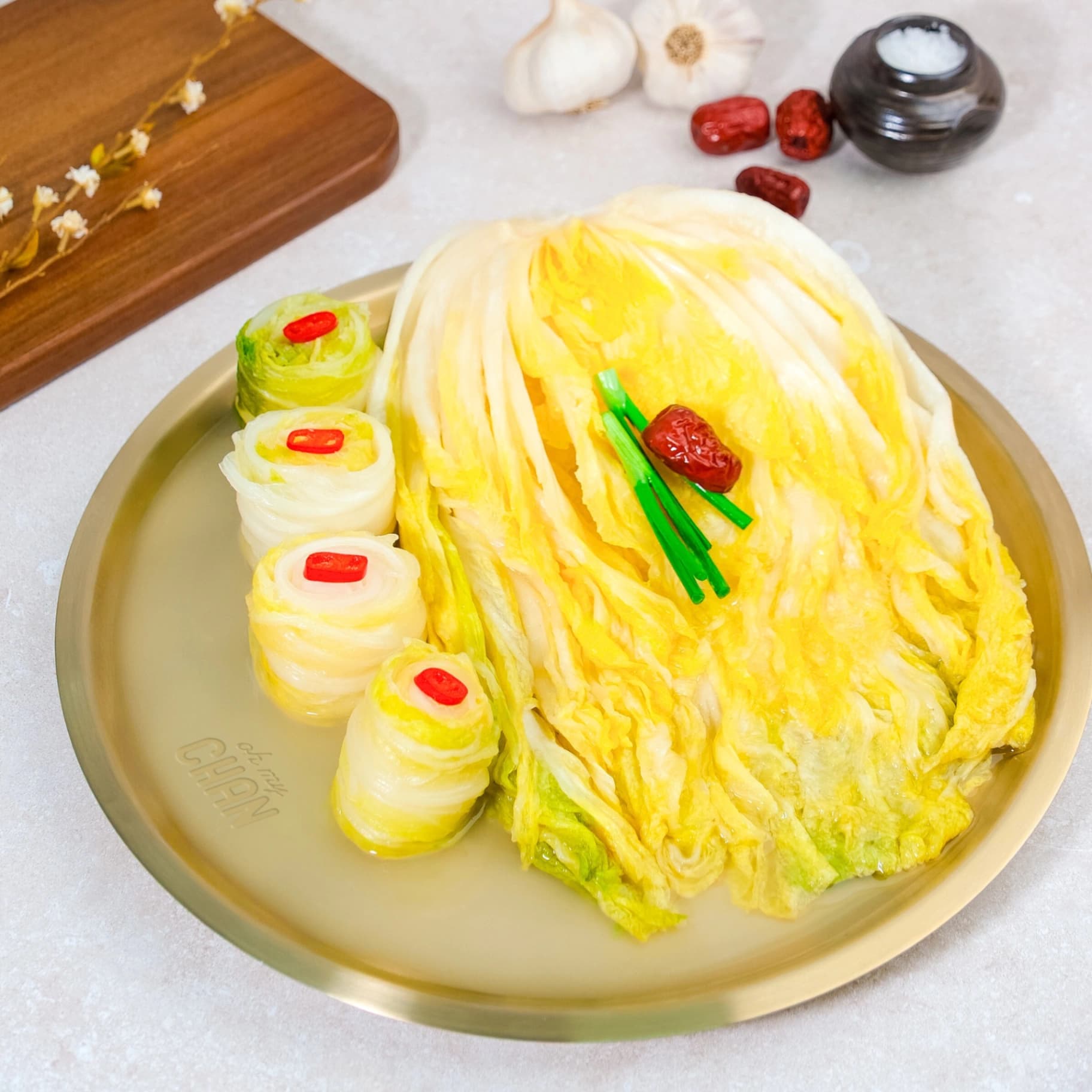 오마이찬 백김치 - 담백한 아기  국산 물김치 시원한 맛