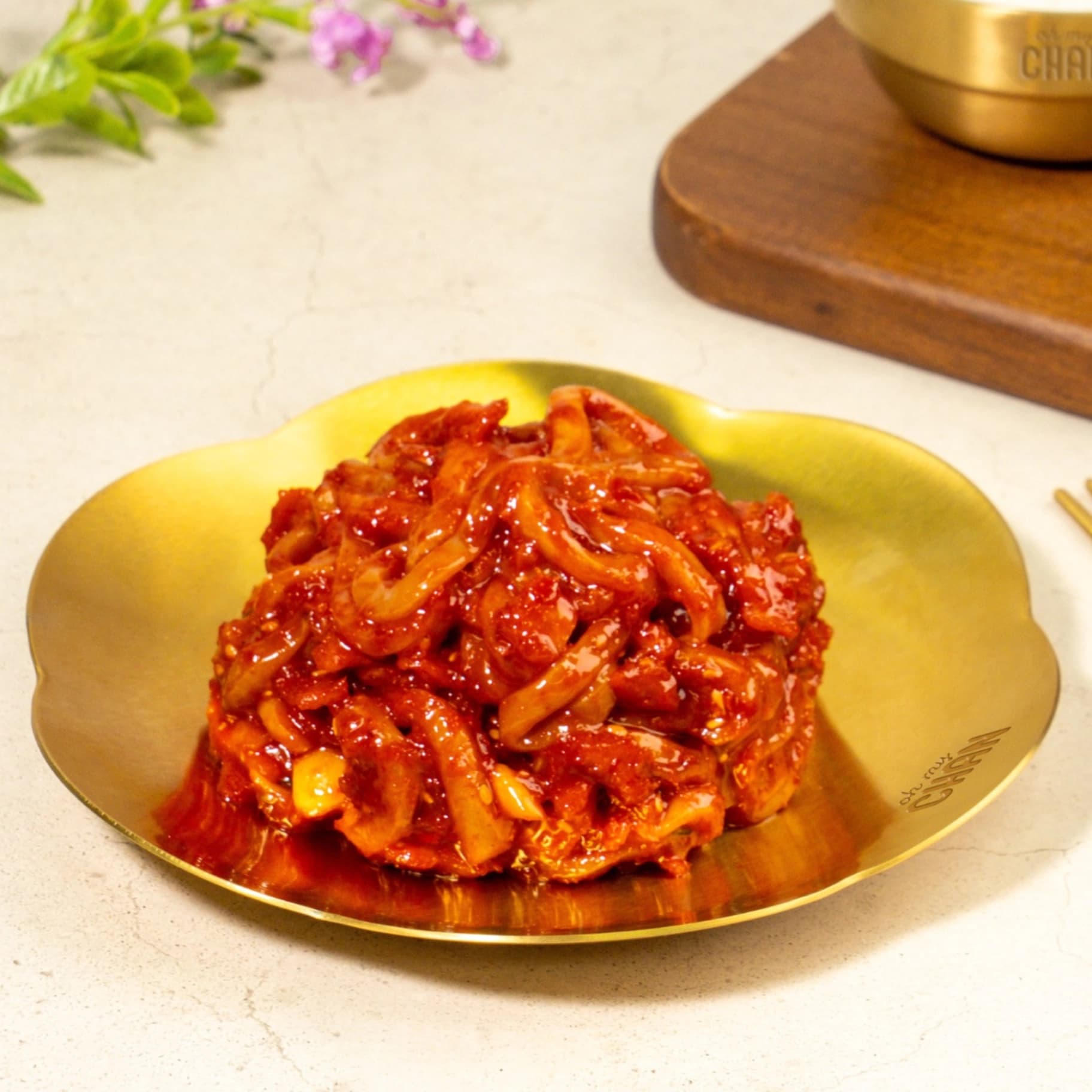 오마이찬 오징어젓갈 - 매콤달콤 감칠맛 젓갈