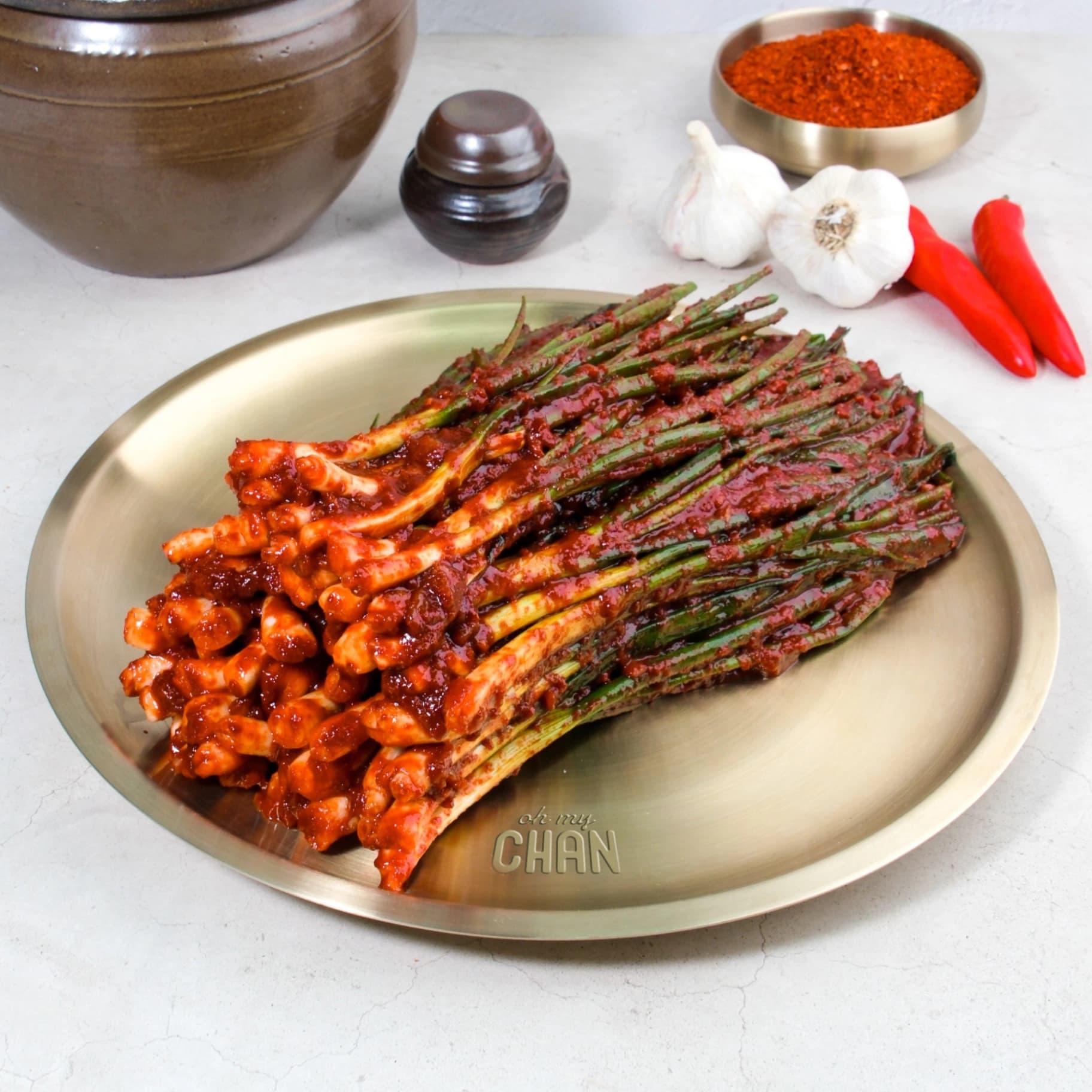 오마이찬 파김치 - 전라남도식 파김치