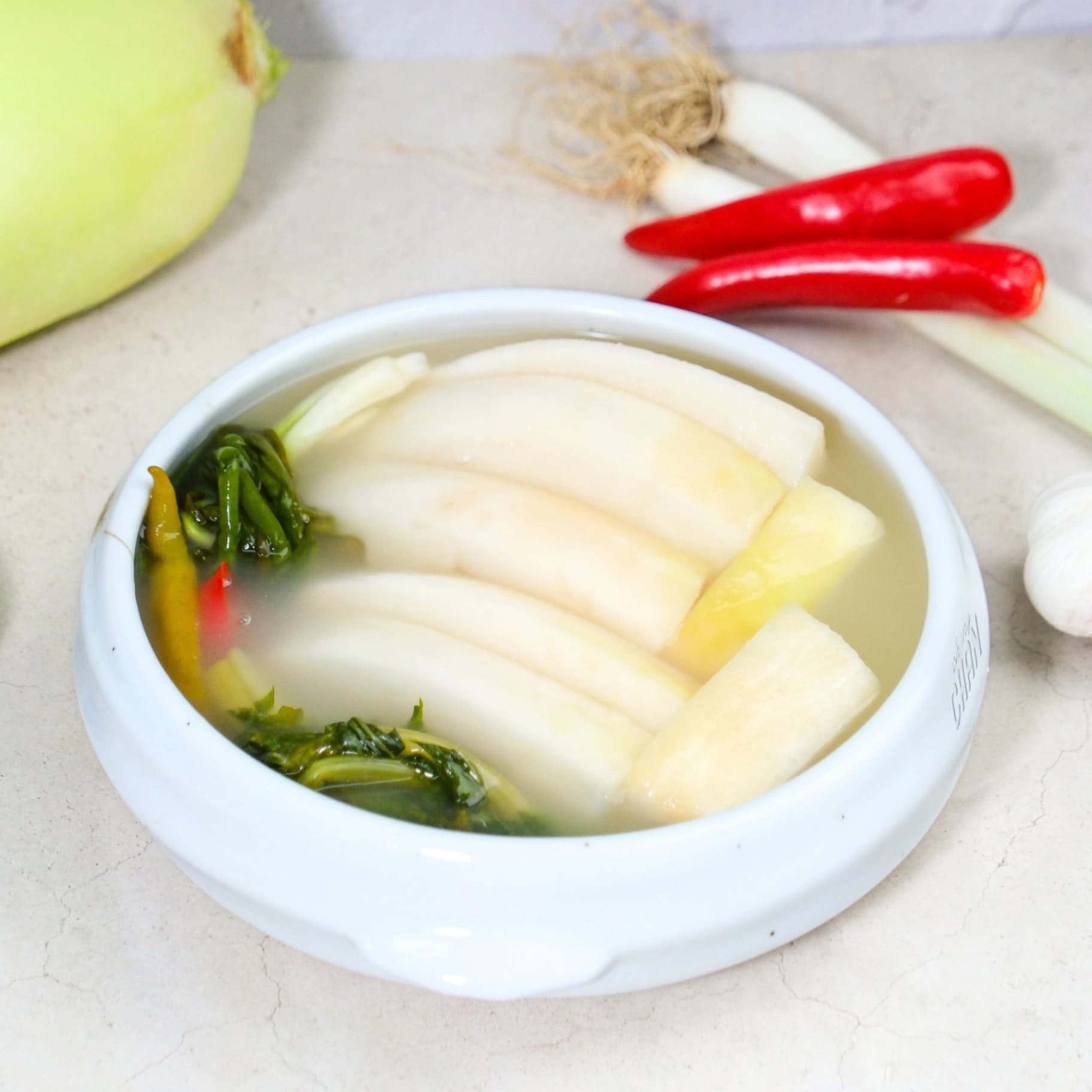 오마이찬 동치미 - 겨울철 옛날맛 국산 별미 김치