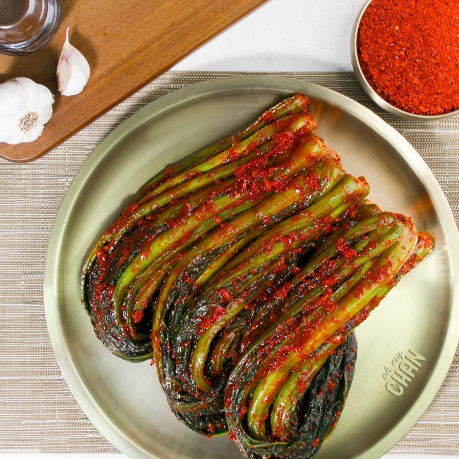 오마이찬 여수 돌산갓김치 - 알싸하고 맛있는 갓김치