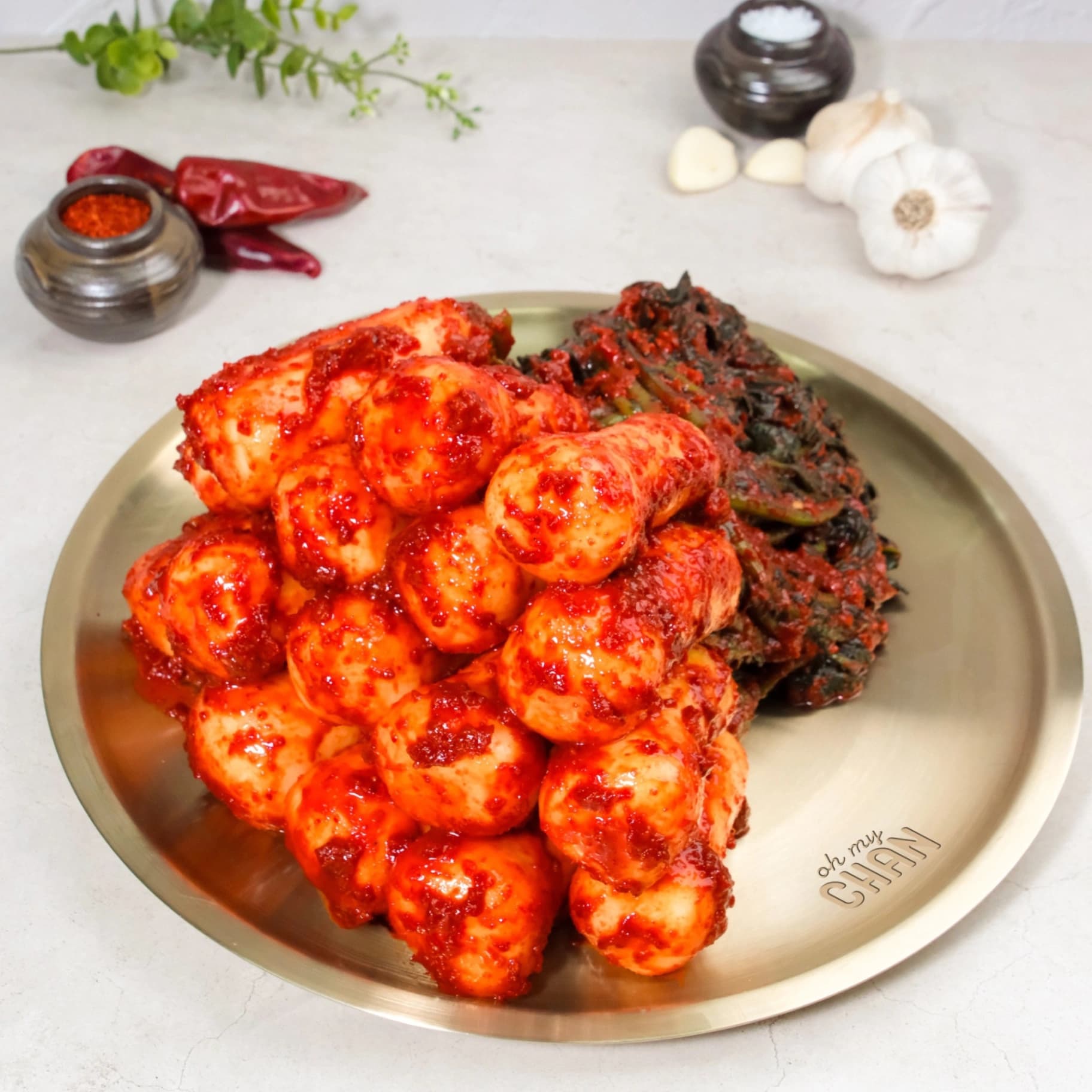 오마이찬 알타리 총각김치 - 수제 전라도식 제주 알타리 김치