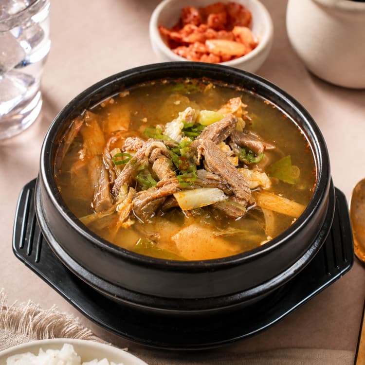 풀잎푸드 장터소고기국밥 500g